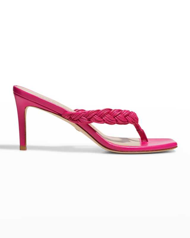 Braida 75mm Leather Thong Sandals